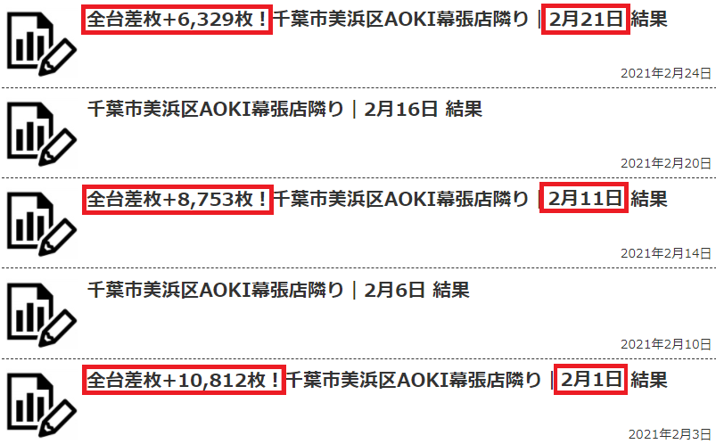 アスワン幕張 全国パチンコ店 口コミ 換金率 旧イベント情報 みんパチ